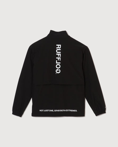 HALF ZIP PISTE BLACK