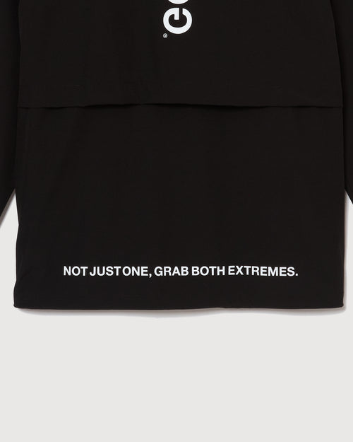 HALF ZIP PISTE BLACK