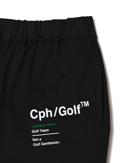 #COTTON TRACK JOGGER PANTS BLACK