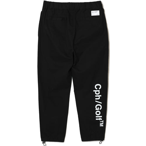 #COTTON TRACK JOGGER PANTS BLACK