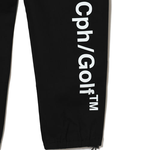 #COTTON TRACK JOGGER PANTS BLACK