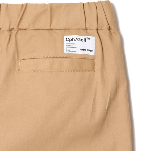 #COTTON TRACK JOGGER PANTS BEIGE