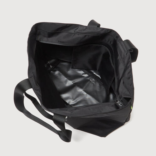 RUFFLOG ZIPPER TOTE BAG BLACK