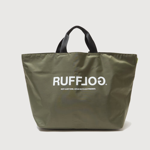 RUFFLOG ZIPPER TOTE BAG KHAKI