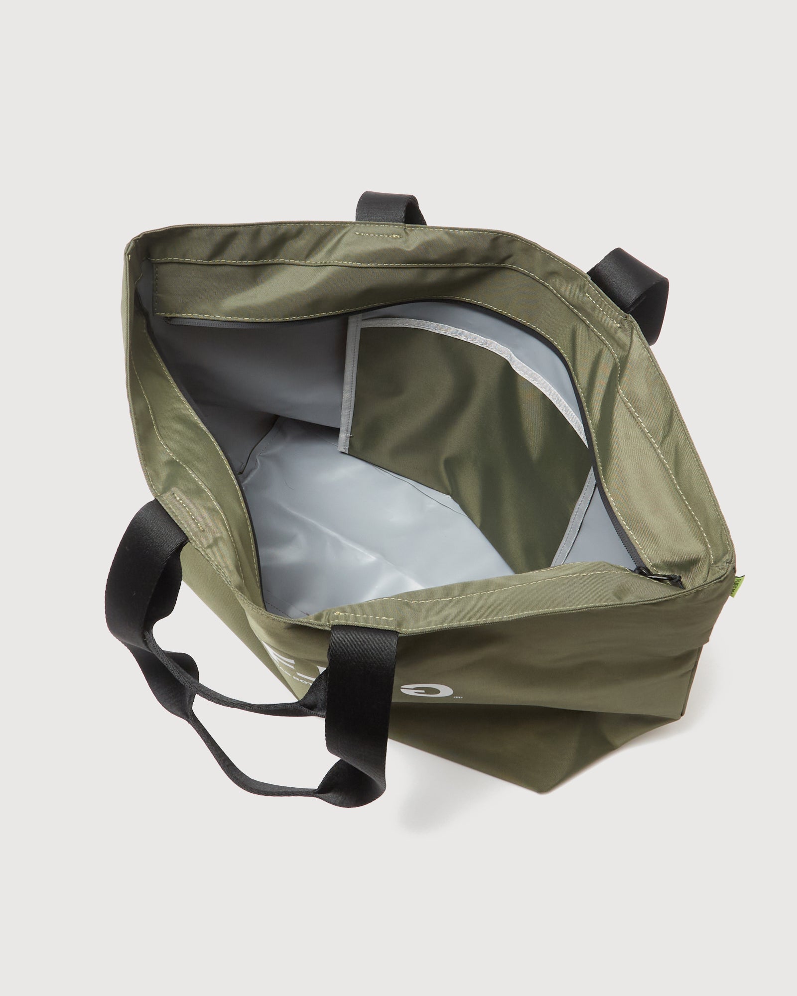 RUFFLOG ZIPPER TOTE BAG KHAKI