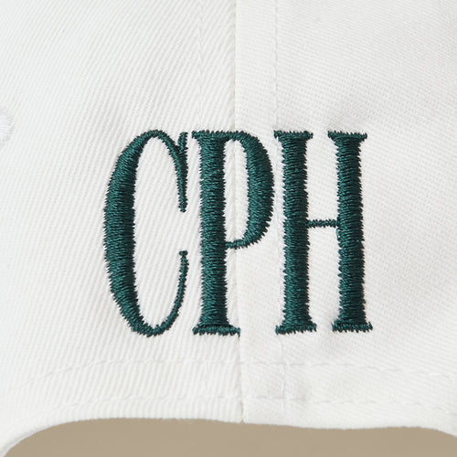 #CPH GOLF CLUB CAP WHITE