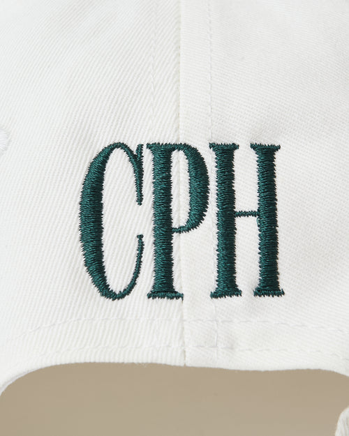 #CPH GOLF CLUB CAP WHITE