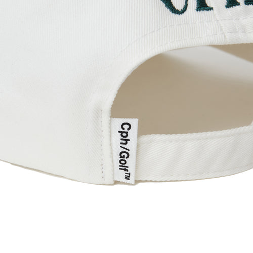 #CPH GOLF CLUB CAP WHITE