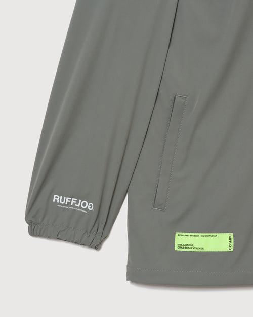 V NECK PISTE GRAY