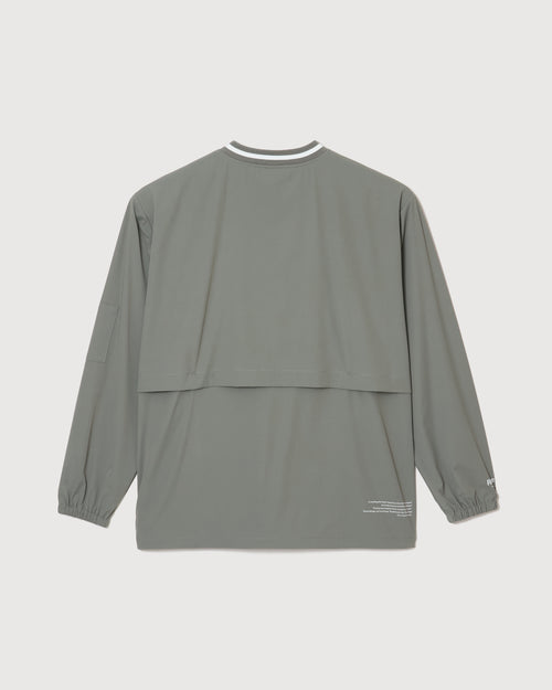 V NECK PISTE GRAY