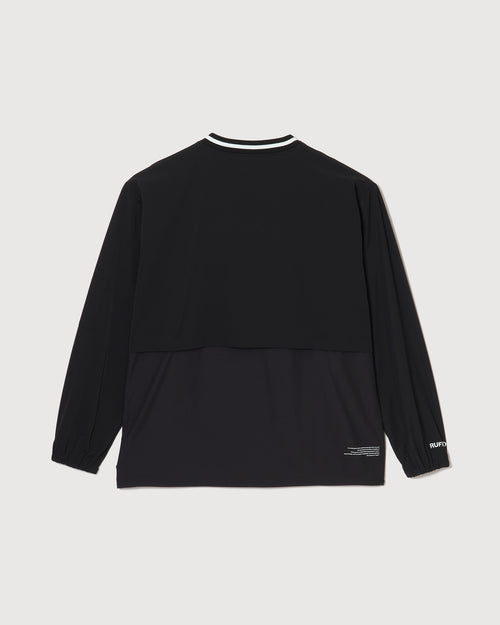 V NECK PISTE BLACK