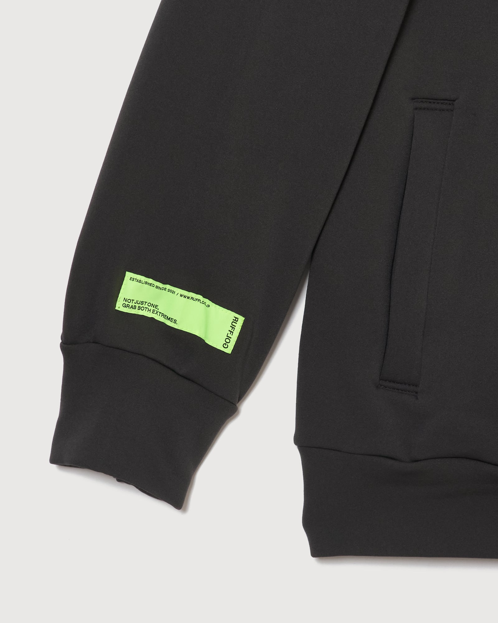 MOCK NECK SWEAT GRAY – RUFFLOG