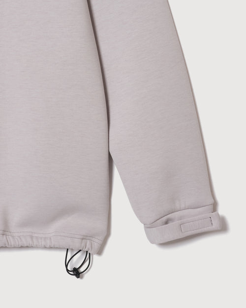 ZIP HOODIE JACKET BEIGE