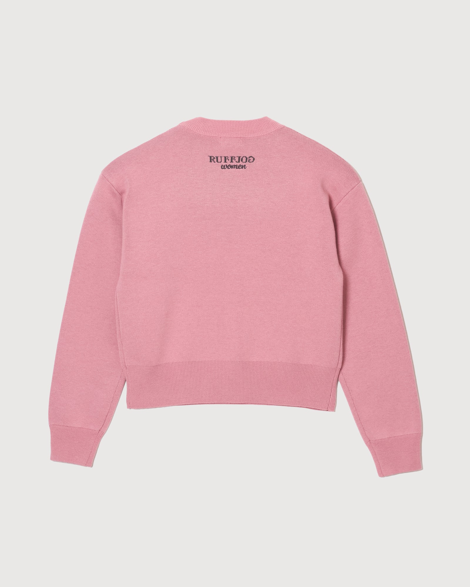 RW jacquard knit PINK – RUFFLOG
