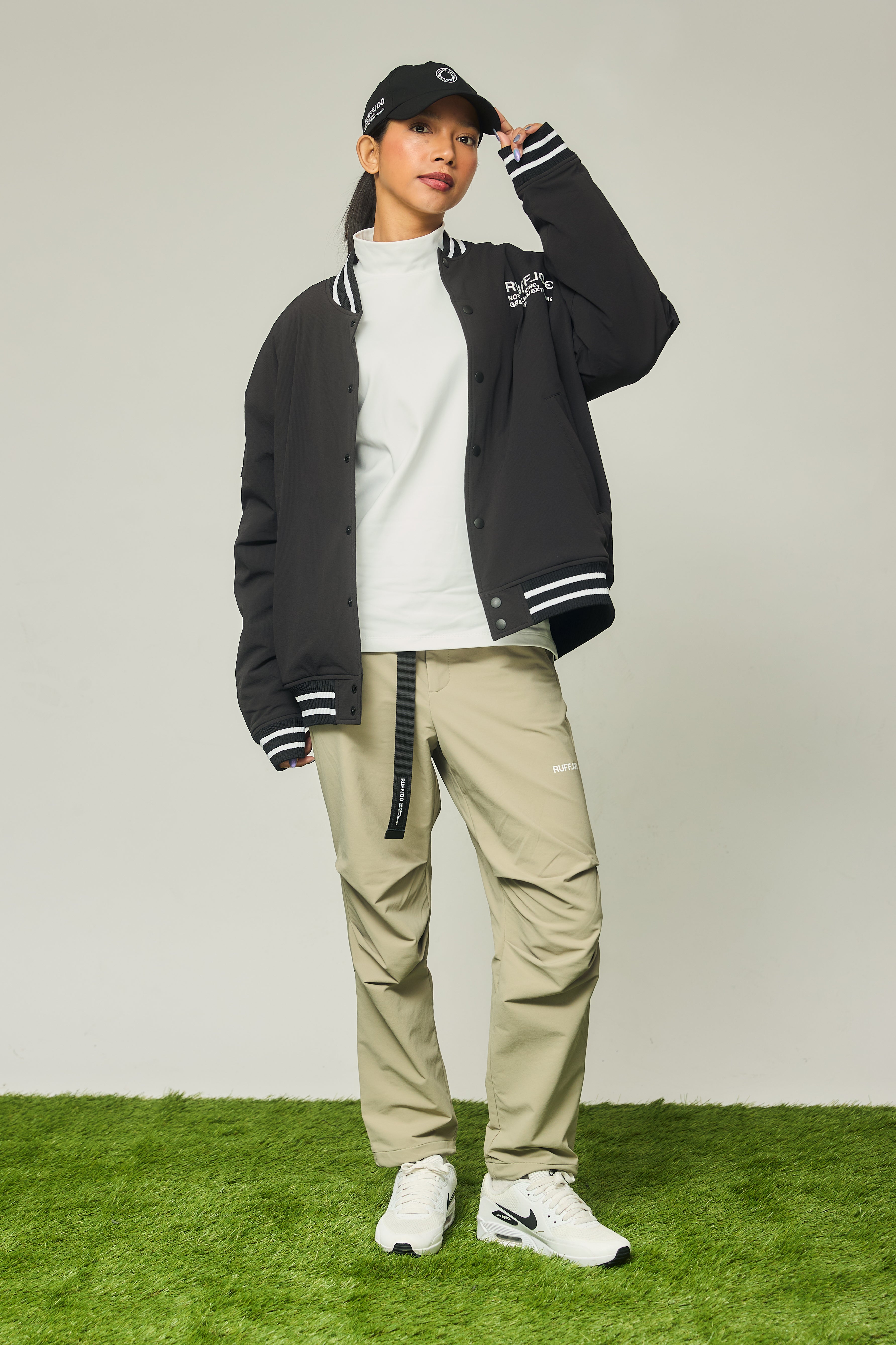 MA-1 PUFFER JACKET BLACK – RUFFLOG
