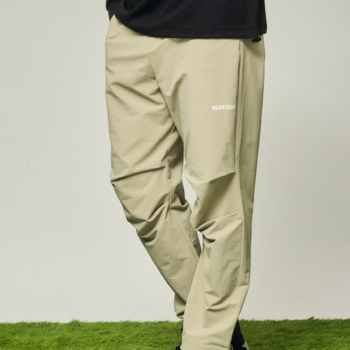 STRECH WARM WIDE SLACKS BEIGE