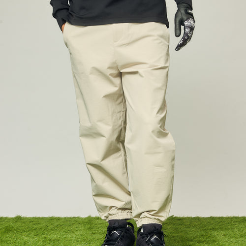 STRETCH JOGGER PANTS LIGHT BEIGE