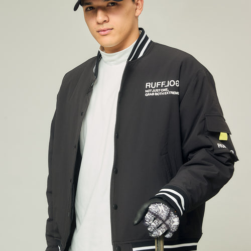 MA-1 PUFFER JACKET BLACK