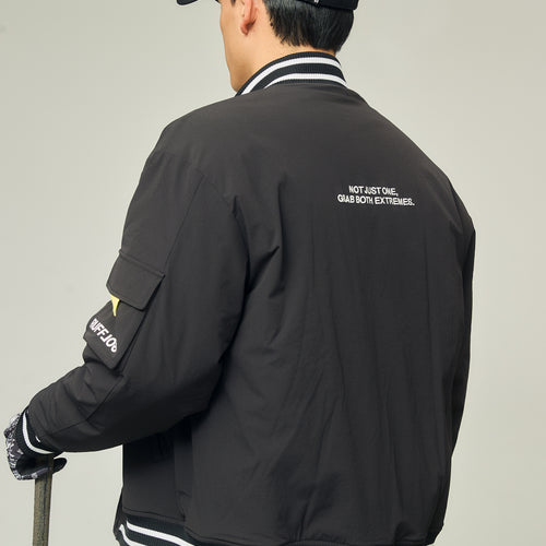 MA-1 PUFFER JACKET BLACK