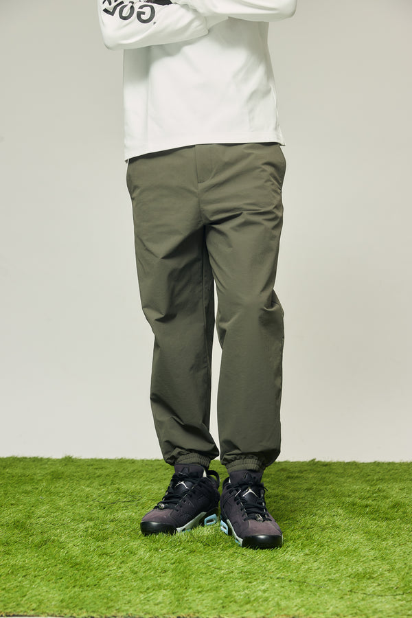 STRETCH JOGGER PANTS KHAKI