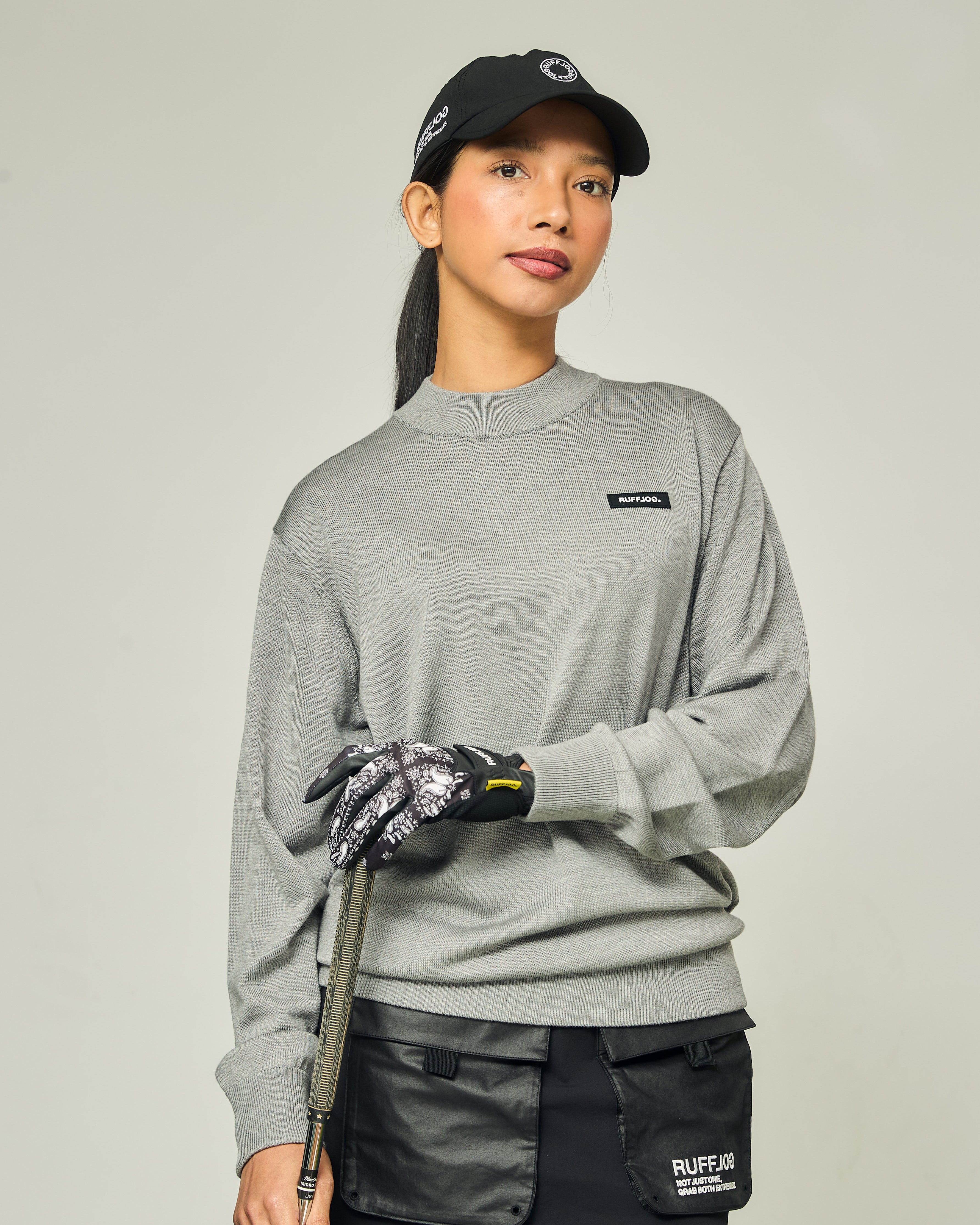 RUFFLOG PAISLEY GLOVE BLACK