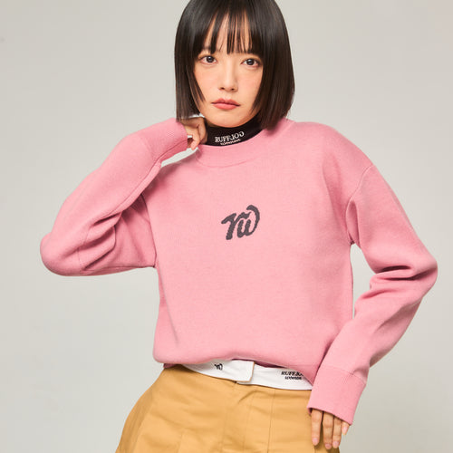 RW jacquard knit PINK