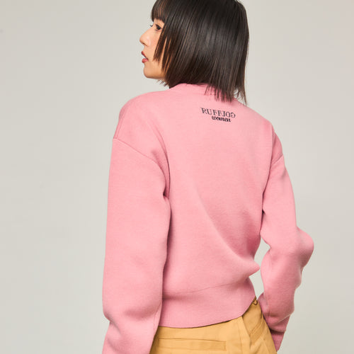 RW jacquard knit PINK