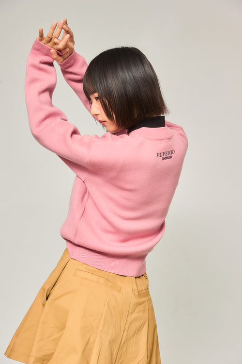 RW jacquard knit PINK