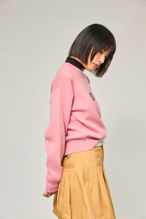 RW jacquard knit PINK