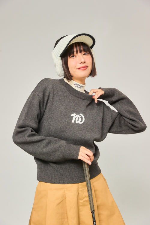 RW jacquard knit GRAY