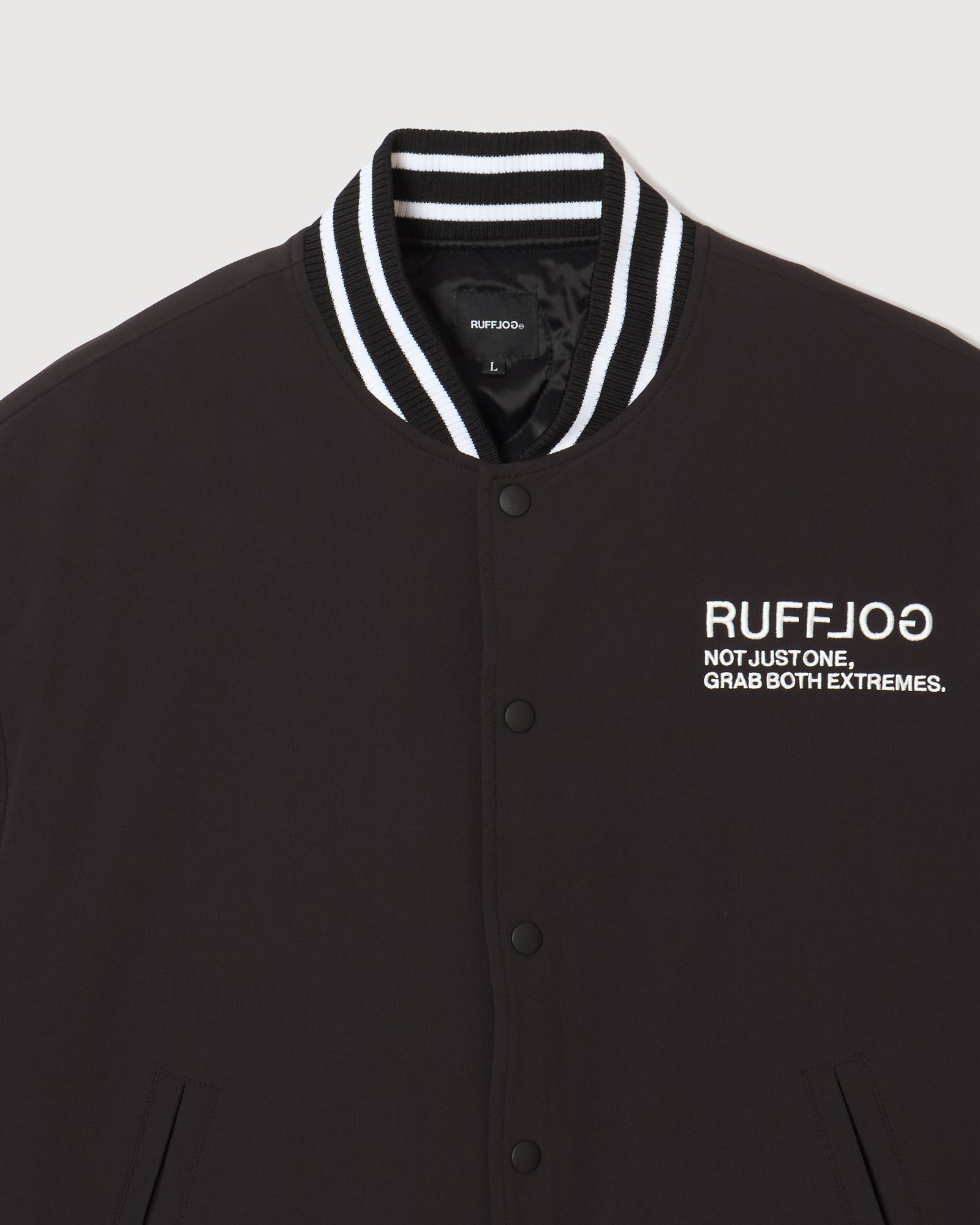 MA-1 PUFFER JACKET BLACK – RUFFLOG