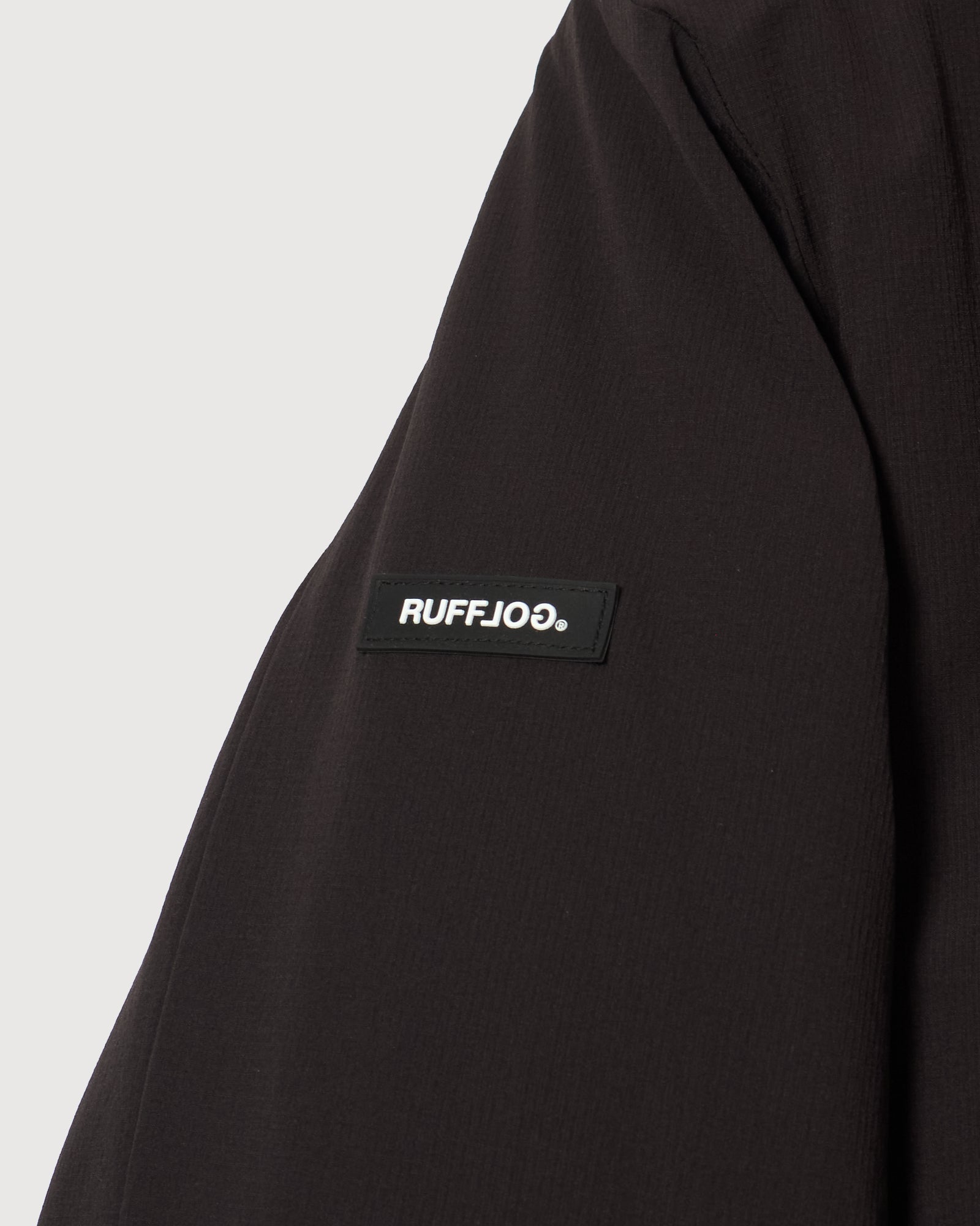 MA-1 PUFFER JACKET BLACK – RUFFLOG