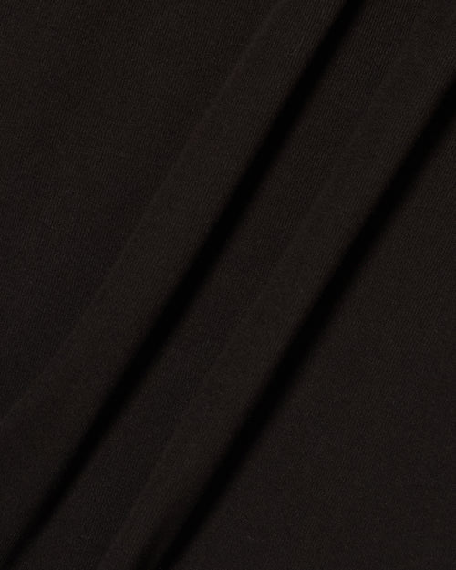 RAGLAN SLEEVE L/S MOCK NECK BLACK