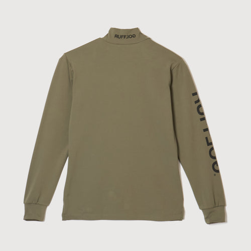 EXTRA WARM L/S MOCK NECK KHAKI