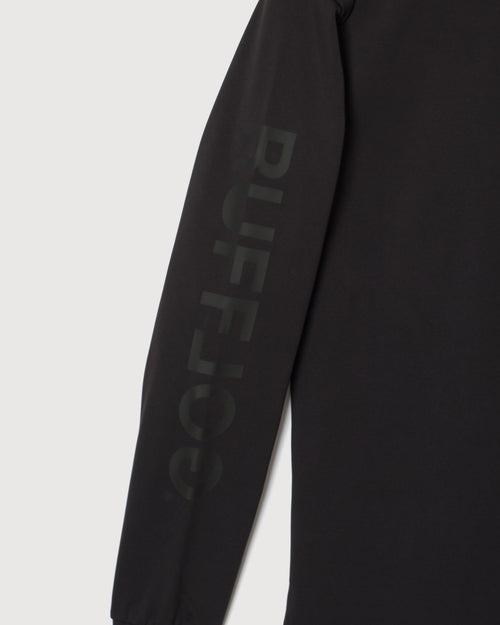 EXTRA WARM L/S MOCK NECK BLACK