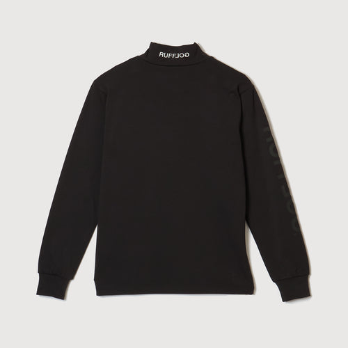 EXTRA WARM L/S MOCK NECK BLACK