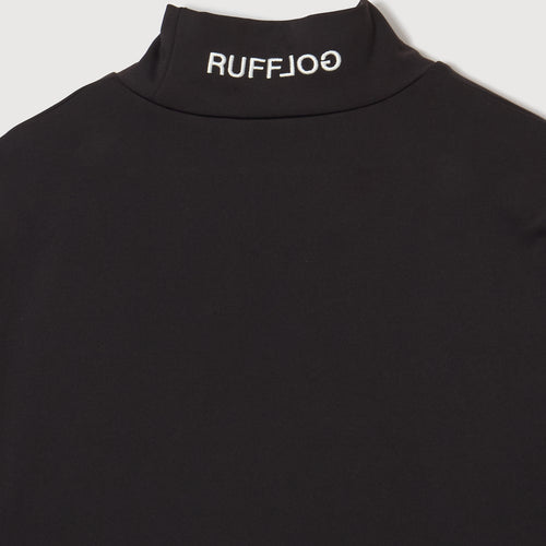 EXTRA WARM L/S MOCK NECK BLACK