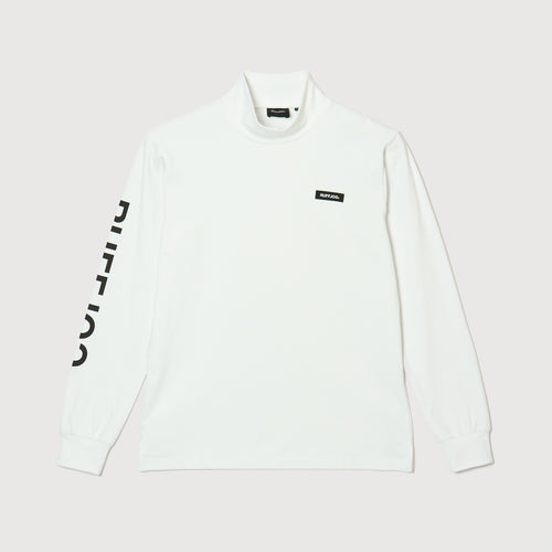 EXTRA WARM L/S MOCK NECK WHITE