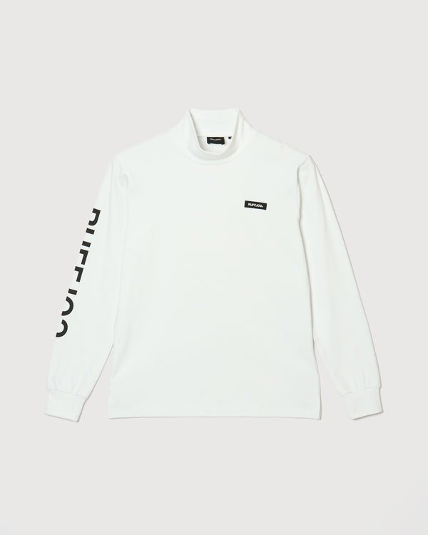 EXTRA WARM L/S MOCK NECK WHITE