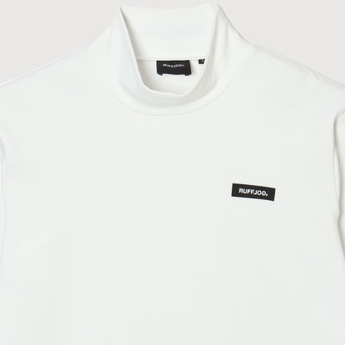 EXTRA WARM L/S MOCK NECK WHITE