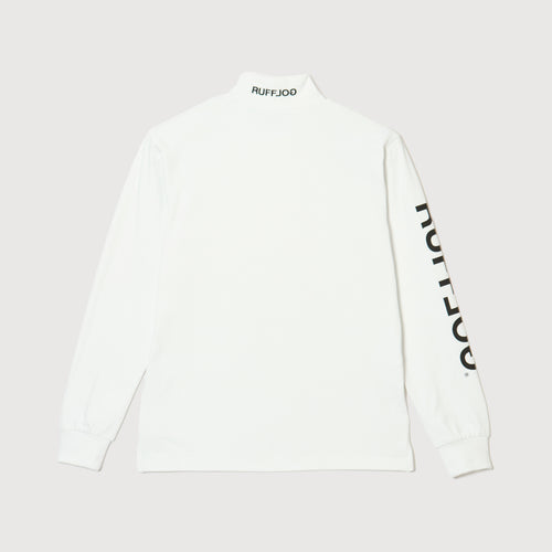 EXTRA WARM L/S MOCK NECK WHITE