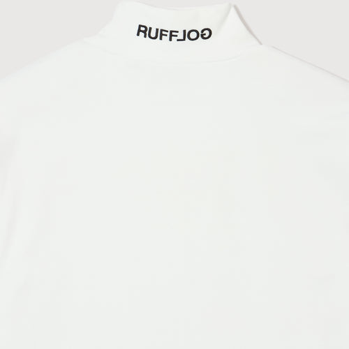 EXTRA WARM L/S MOCK NECK WHITE