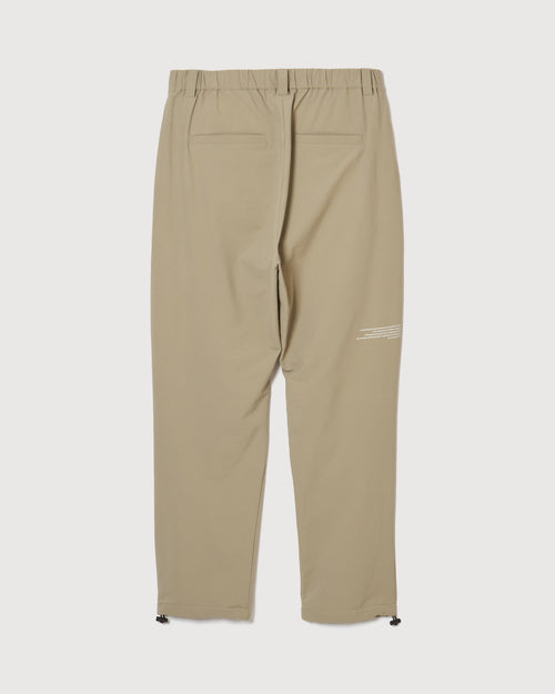 STRECH WARM WIDE SLACKS BEIGE