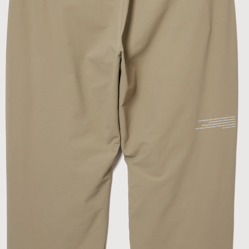 STRECH WARM WIDE SLACKS BEIGE