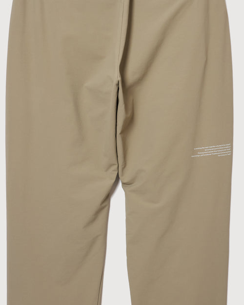 STRECH WARM WIDE SLACKS BEIGE