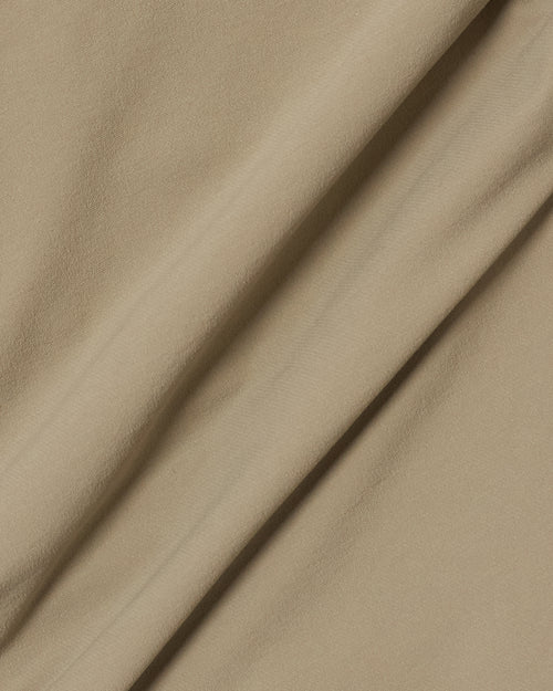 STRECH WARM WIDE SLACKS BEIGE