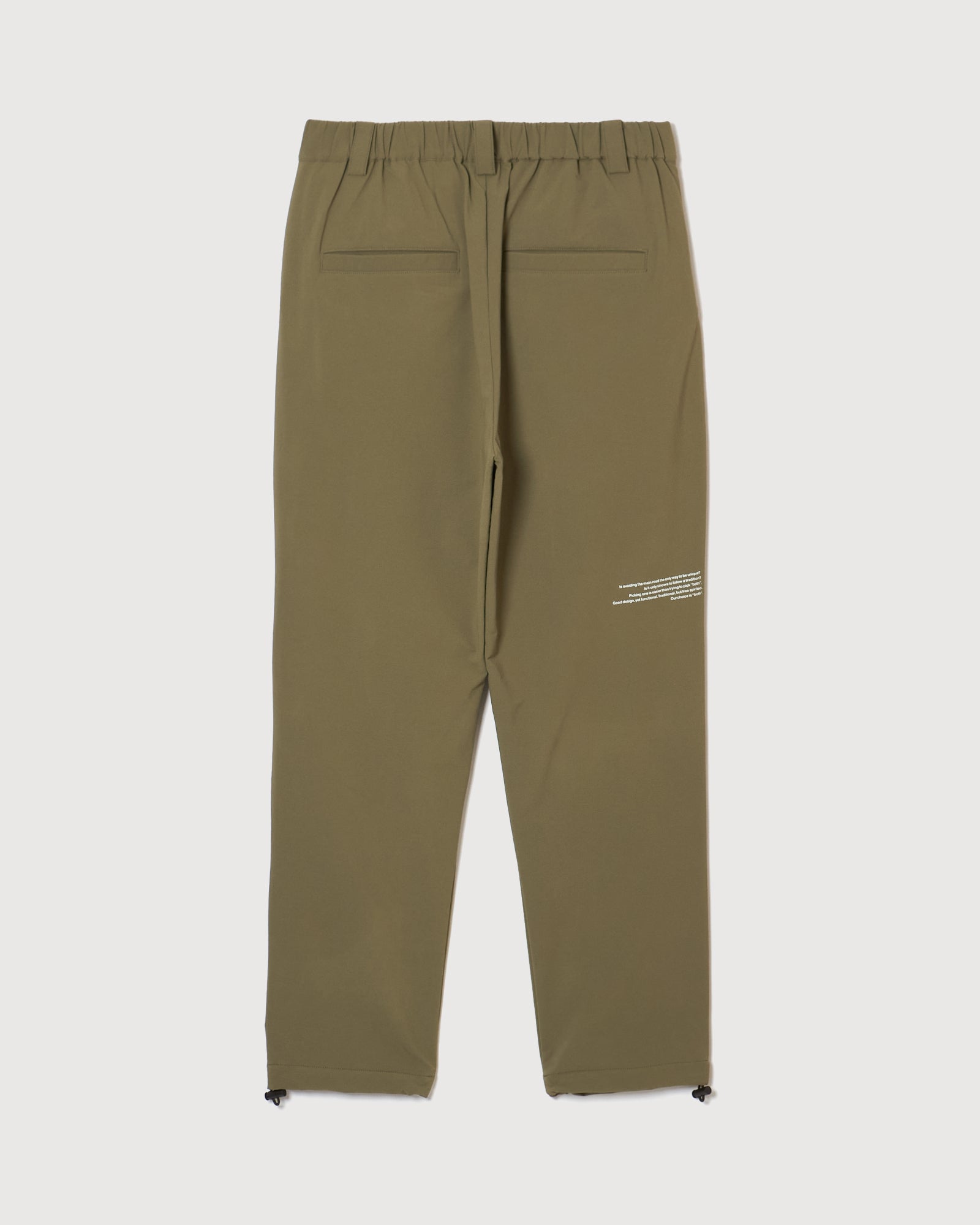 メンズウェア RUFFLOG STRECH WARM WIDE SLACKS KHAKI STRECH WARM WIDE SLACKS KHAKI – RUFFLOG