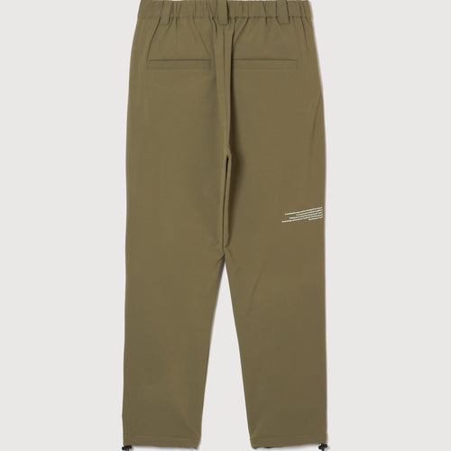 STRECH WARM WIDE SLACKS KHAKI