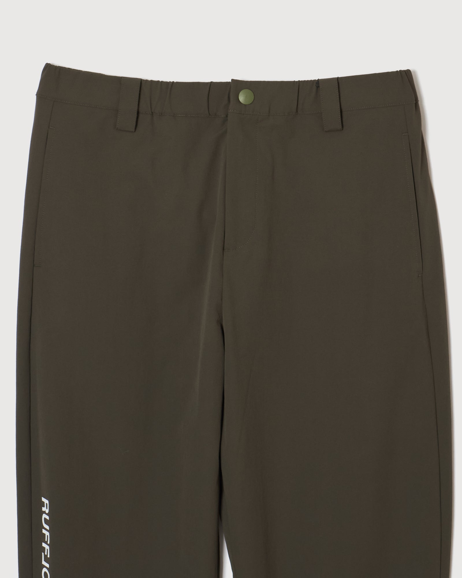STRETCH JOGGER PANTS KHAKI – RUFFLOG