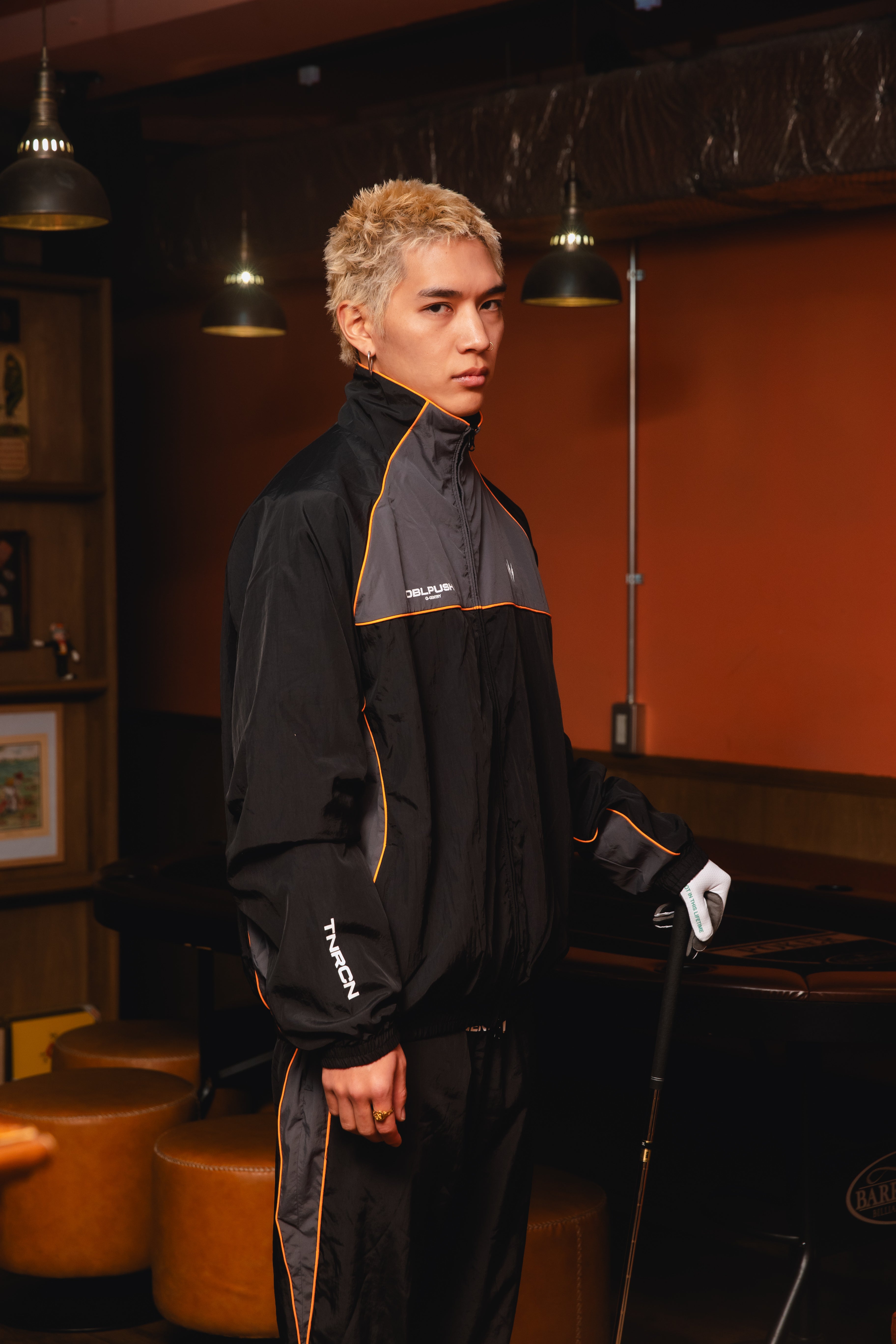 TNRCN NYLON SET UP JACKET RUFFLOG サイズXL NYLON SET UP JACKET BLACK – RUFFLOG